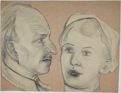 [Из собрания наследников автора]. Печенева-Василевская Софья Герцевна. Без названия. Коллаж. 