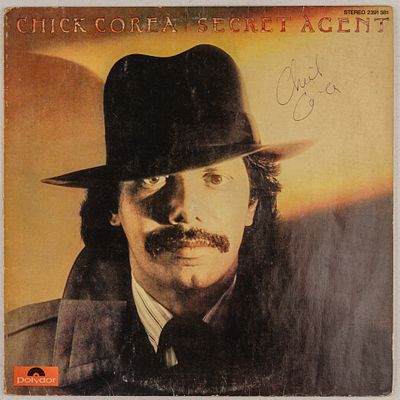 [Автограф] Грампластинка. Chick Corea. Secret Agent.1978. Альбом в стиле джаз-фьюжн с 