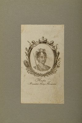 Офорт. Игорь. Великий князь Российский. Вт. пол. XIX в. Офорт. 16&times;8,7 см. В нижней половине: 