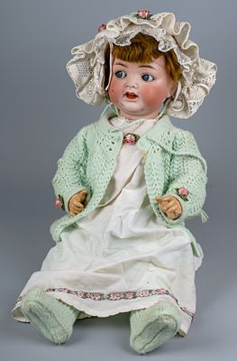 Кукла. Германия. Фабрика Хойбах в Коппельсдорфе (Heubach K&ouml;ppelsdorf). 1910-1930-е. Фарфор 