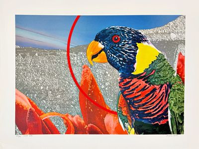 Михаил Книгин "FINEST HOPE". 1980. Литография, 80 &times; 60 см. Тираж 258/300. Подписана и 