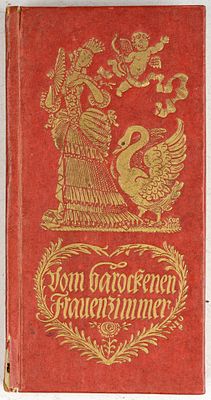 Vom barocken Fraunzimmer. 1939 г. 15х8 см.В издательской иллюстрированной обложке.Надрыв 
