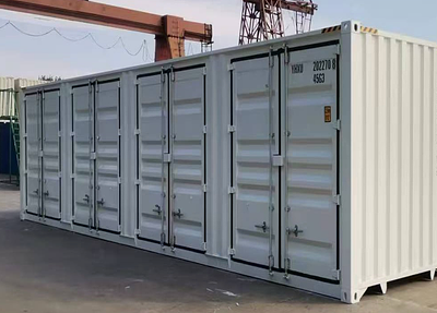 NEW 40FT CONTAINER WITH 4 DOORS. BRAND NEW 40HQ HIGH CUBE CONTAINER WITH 4 SIDE DOORS