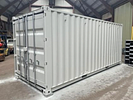 Solar 20ft shipping container stores, 100W solar with 130ah battery /20A controller *PLUS VAT*. M Image - 11