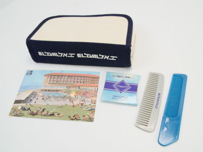 EL- AL LOT. LOT OF VARIOUS ITEMS FROM EL AL