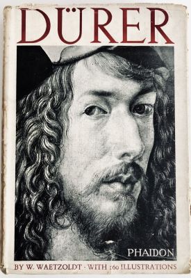 D&uuml;rer and his TImes 
1950, Phaidon. 
ספר המוקדש לאמן הרנסנס הגרמני מן המאות 16-15 אלברכט 