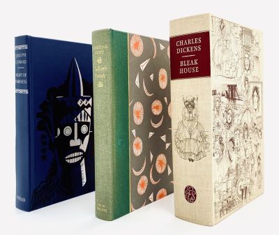 Dickens, Swift, Conrad - Three Classic Works of English Literature - in Luxurious Folio Editions. 