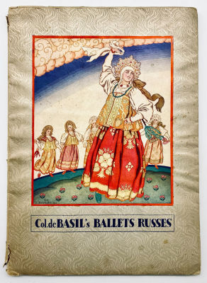 The Ballets Russes - Rare and Stunning Folio with Color Illustrations and Photographs - London 1936