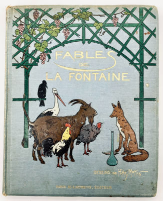 La Fontaine's Fables - A Beautiful and Illustrated Edition - Paris 1925. Fables de La Fontaine 