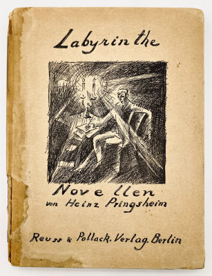 The Labyrinth by Heinz Pringsheim - Numbered Edition Illustrated by Ernst Stern - Berlin 1920. La 