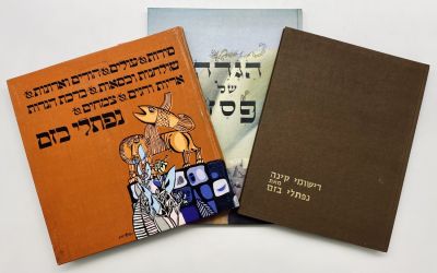 Naftali Bezem - Three Books Signed by the Artist + Poster. 1. Kina Drawings. Masada Publishing 