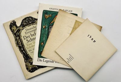 1. Anatoli L. Kaplan: Die Legende vom Zicklein. 
Edition Holz, 1981. 
German edition of "Chad 