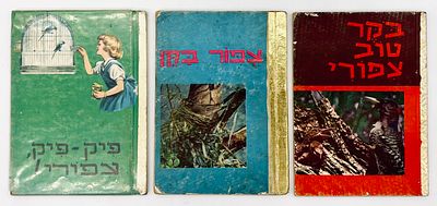 Three Books about Birds - Madaf Publishing. 1. Bird in the Nest (1966). 
By: Glenn A. Bloch. 