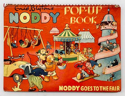 Noddy Goes to the Fair - Rare Pop-Up Book - First Edition 1954. Noddy Pop up Book: Noddy Goes To 