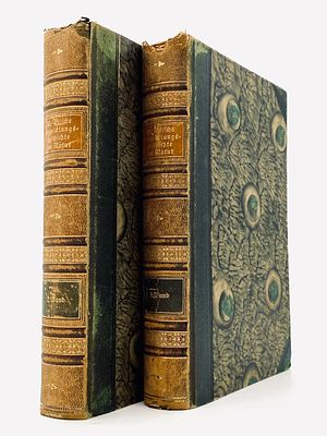 Evolutionary History of Nature - Two Illustrated Volumes - Berlin, circa 1900. Entwicklungsgeschi 