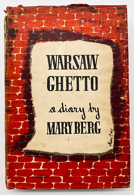 Warsaw Ghetto: A Diary by Mary Berg - First Edition 1945
. Published by L.B. Fischer, New York 