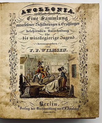Apollonia - Hand-Painted Copper Plates - Berlin 1828
. Apollonia - Hand-Painted Copper Plates - 