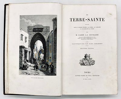 A Journey in and Around Palestine - Illustrated - Tour 1867. La Terre-Sainte: Voyage dans 