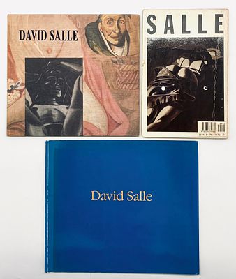 David Salle - שלושה ספרים - שנות השמונים. 1. Salle. 
New York: Vintage Books, 1987. 
אנגלית, 101 