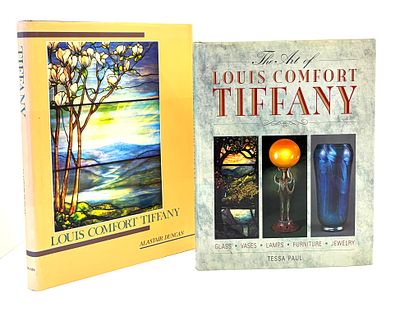 לואיס קומפורט טיפאני - שני ספרים. 1. The Art of Louis Comfort Tiffany. by Tessa Paul. 
New York: 