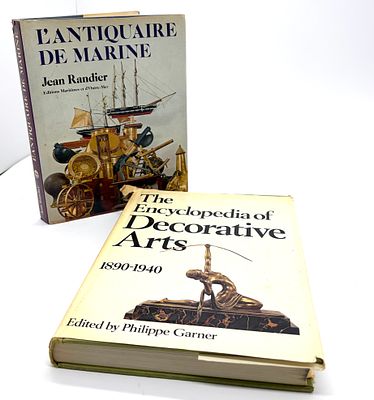 עתיקות ימיות ואר דקו - שני ספרים על ענתיקות. 1. L'antiquaire de Marine. by Jean Randier. 