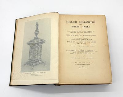 שני ספרים על כסף וחותמות כסף. 1. Encyclopedia of American Silver Mnufacturers. by Dorothy T. 