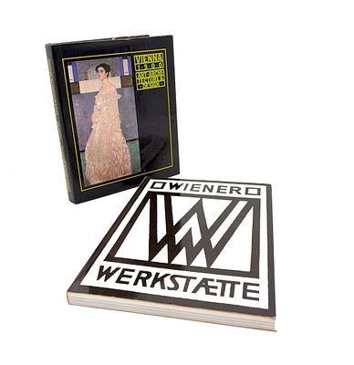 שני ספרים על אמנות ועיצוב בווינה בתחילת המאה העשרים. 1. Vienna 1900 - Art, Architechture &amp; 