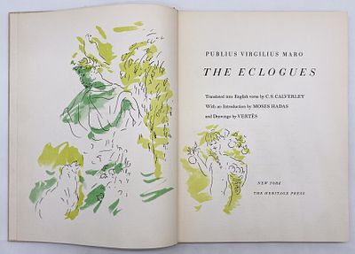 Virgil's Eclogues - Beautiful and Illustrated Edition - New York 1960. The Eclogues. by Virgil 
