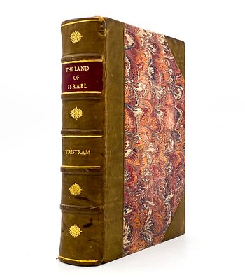 The Land of Israel - Color Illustrations and Folding Map - London 1876. The Land of Israel: a 