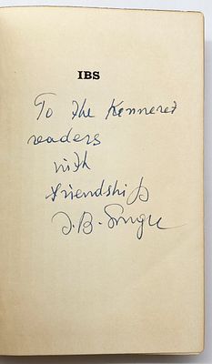 Isaac Bashevis Singer - The Seance and Other Stories - Signed. Isaac Bashevis Singer: The Seance 