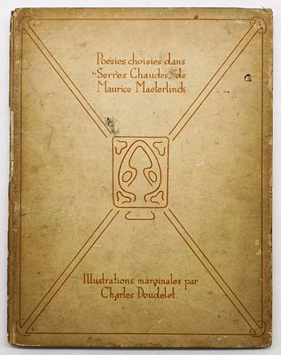 Maurice Maeterlinck - Rare, Signed and Numbered Book of Poems - 1921. Poesies choisies dans 