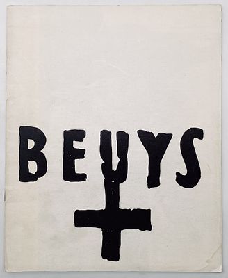 Hommage fur Beuys- Rare Israeli Catalog. Goethe Institut, 1986. 
Catalog of an exhibition in 