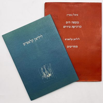 Liliane Klapisch - Two Catalogs. 1. Paintings 1993-1996. 
Binet Gallery, Tel Aviv, 1996. 
Color 