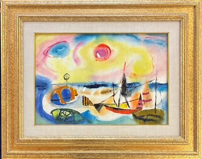 Enrico Paulucci Genova 1901 - 1999 Torino Barche - Enrico Paulucci Genova 1901 - 1999 Torino 