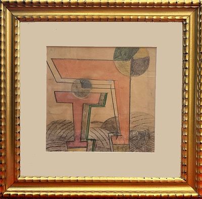 Giulio D'Anna Villarosa (EN) 1908 - 1978 Messina Geometrie - Giulio D'Anna Villarosa (EN) 1908 - 