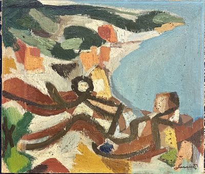 Dino Gambetti Quistello (MN) 1907 - 1988 Genova Costiera Ligure - Dino Gambetti Quistello (MN) 