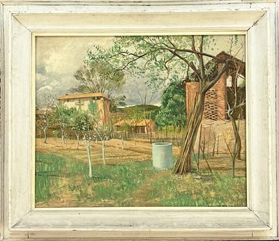 Mario Carletti Torino 1912 - Cossato (BI) 1977 Cascinali - Mario Carletti Torino 1912 - Cossato 