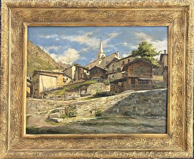 Giuseppe Gheduzzi Crespellano 1889 - Torino 1957 Valtournenche - Giuseppe Gheduzzi Crespellano 