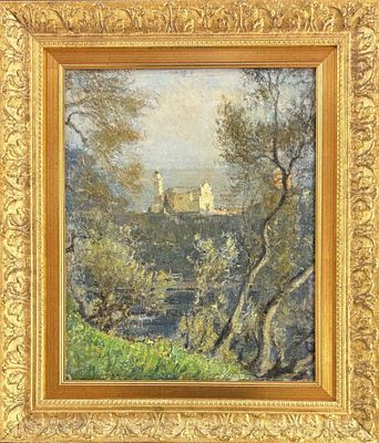 Lidio Ajmone Coggiola (bi) 1884 - Andezeno (to) 1945 Nostra signora della guardia, Varazze - Lidio 