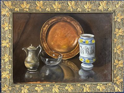 Donnino Pozzi Fontanellato 1894 - Parma 1946 Natura morta - Donnino Pozzi Fontanellato 1894 - 