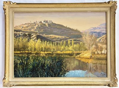 Piero Monti Torino 1910 – 1994 Chiaverano, lago Sirio - Piero Monti Torino 1910 – 1994 Chiaverano 