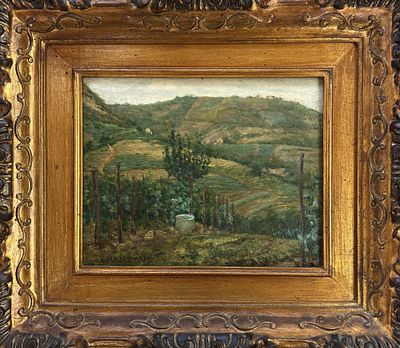 Giuseppe Manzone Asti 1887 – 1983 Torino Vigneti in Monferrato - Giuseppe Manzone Asti 1887 – 1983 