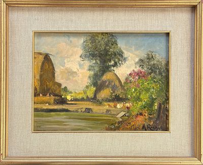 Mario Gachet Torino 1879 - 1981 Castiglione Torinese (TO) Covoni - Mario Gachet Torino 1879 - 1981 