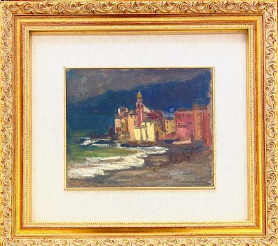 Felice Vellan Torino 1889 – 1976 Camogli - Felice Vellan Torino 1889 – 1976 Camogli Olio su 