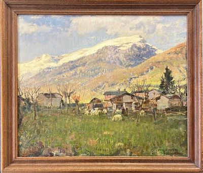 Ottorino Campagnari Mestre 1910 - 1982 Novalesa, val di Susa (TO) Val Grande di Lanzo - Ottorino 