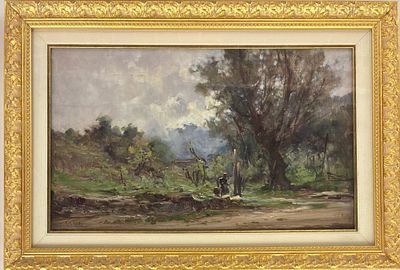 Cesare Gheduzzi, Crespellano (BO) 1894 - 1944 Torino, Campagna Piemontese