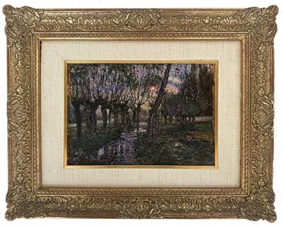 Leonardo Bistolfi, Casale Monferrato (Al) 1895 - La Loggia (To) 1933, La radura