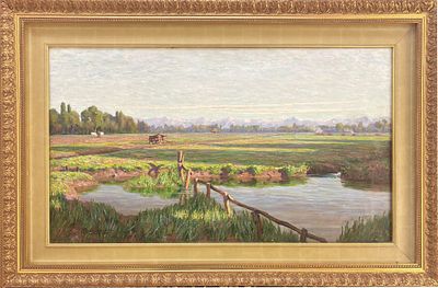 Guido Cordero di Montezemolo, Mondov&igrave; 1878 - 1941, Paesaggio agricolo