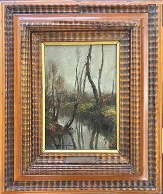 Cleto Moiraghi Binasco (MI) 1880 - Milano 1943 Paesaggio - Cleto Moiraghi Binasco (MI) 1880 - 