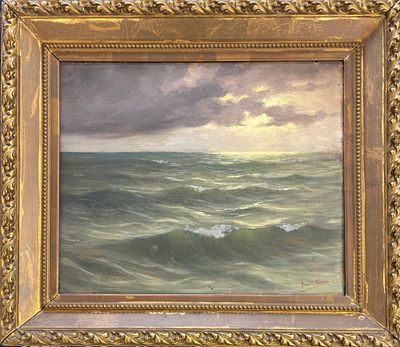 Romolo Tesseri, Castelfranco Veneto (Ve) 1868 - 1925 Mira (Ve), Marina